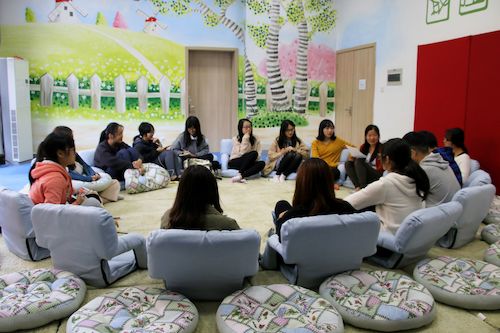 恋爱心理沙龙现场