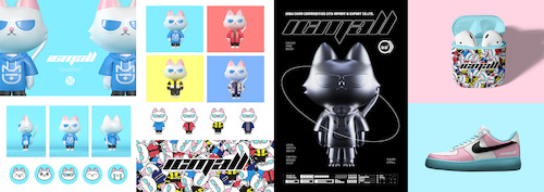 《爱喜猫吉祥物设计》-作者-陈昱伽 汪莎莉-指导老师-陈孟伟